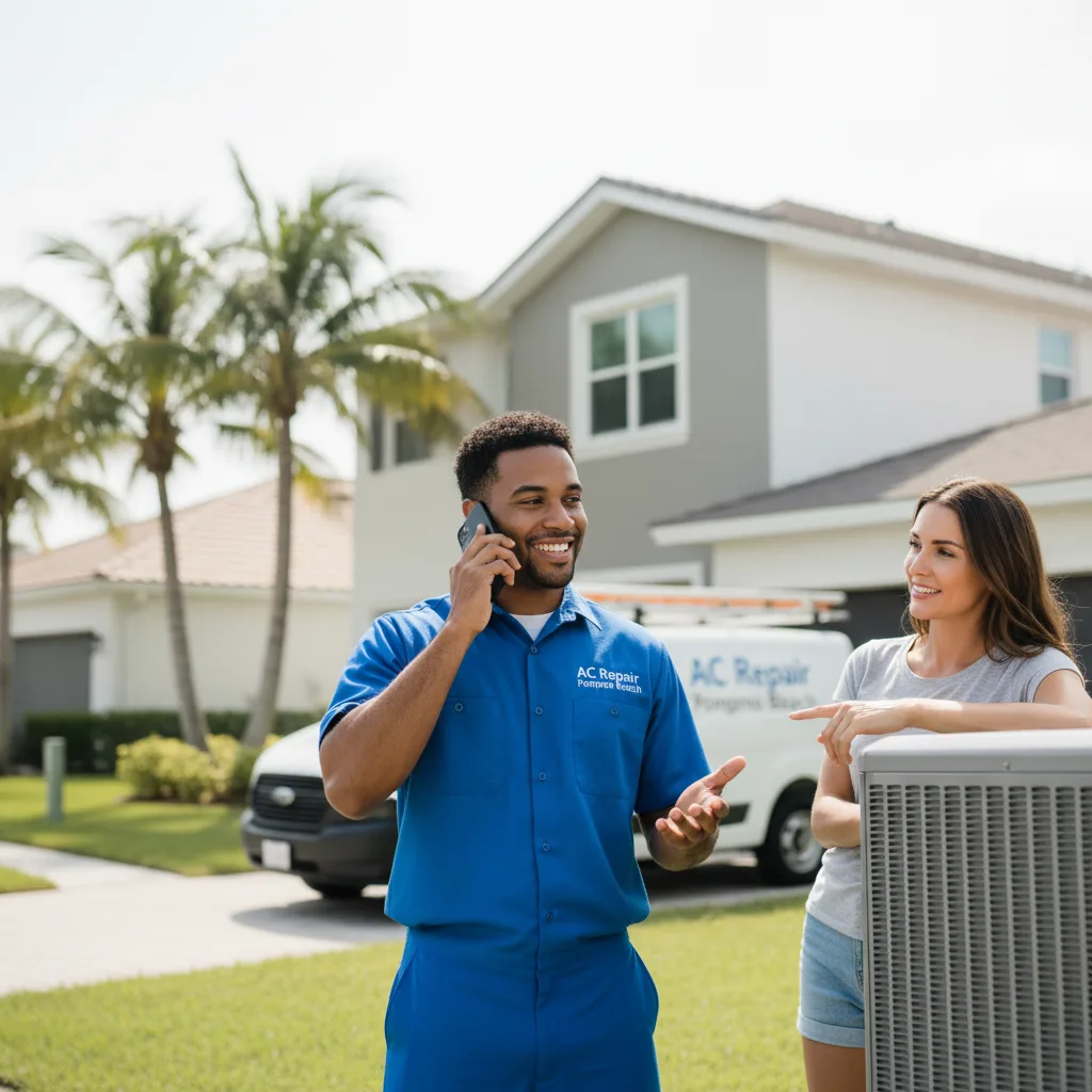 AC Repair Pompano Beach customer support in Marina Del Rey